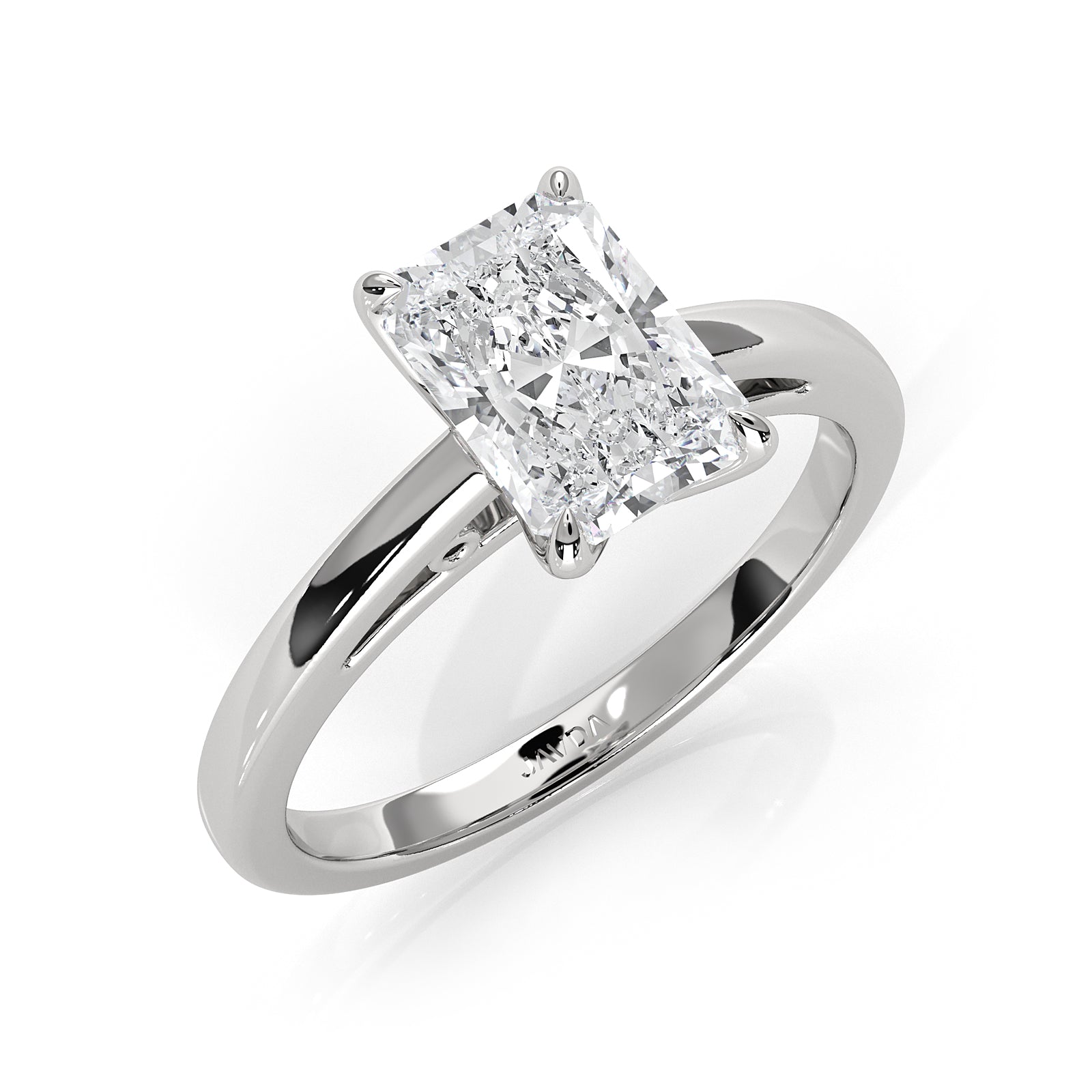 4.5g Lab Grown Diamond 6 Prong Solitaire Engagement Setting IGI Certified Ring 1.00 Ctw.